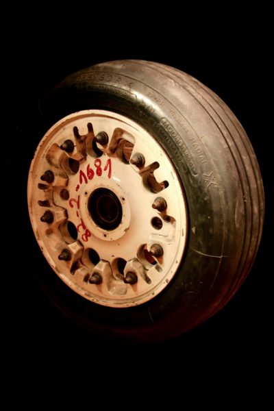 Landing Gear Wheel from the F-16 Fighter Jet