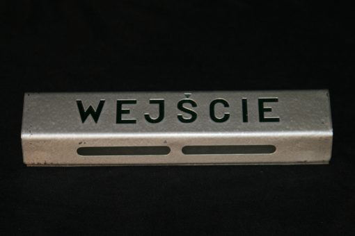 Cinema Sign “WEJŚCIE” (Eng. ENTRANCE)