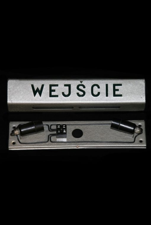 Cinema Sign “WEJŚCIE” (Eng. ENTRANCE)