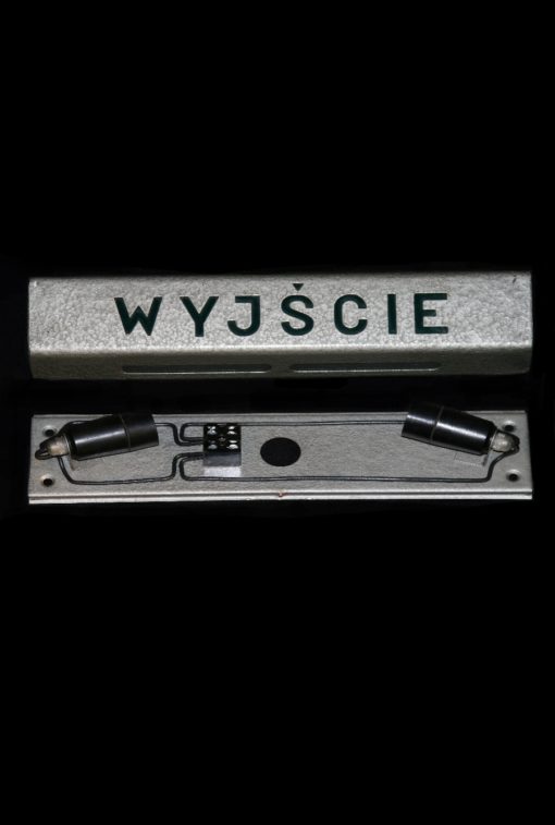 Cinema Sign “WYJŚCIE” (Eng. EXIT)