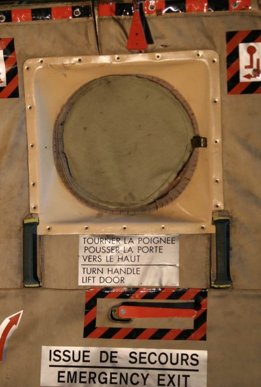 Emergency Door from the C-160 Aircraft