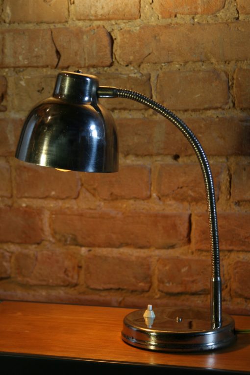 Polish Table Lamp in Chrome