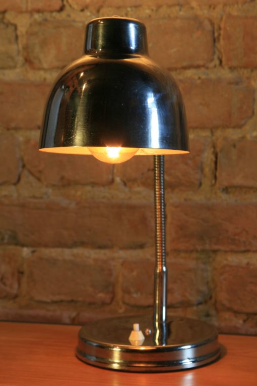 Polish Table Lamp in Chrome