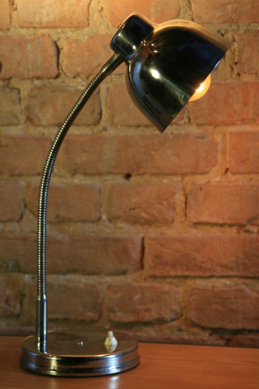 Polish Table Lamp in Chrome