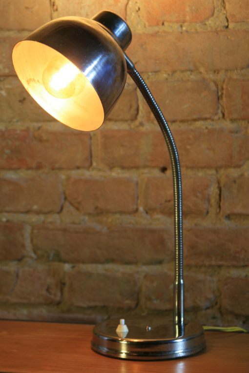 Polish Table Lamp in Chrome