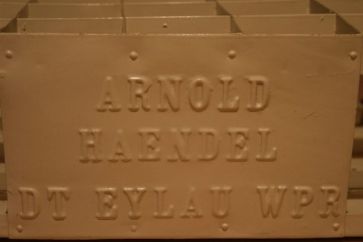 Large Steel Box for Arnold Haendel DT EYLAU Bottles