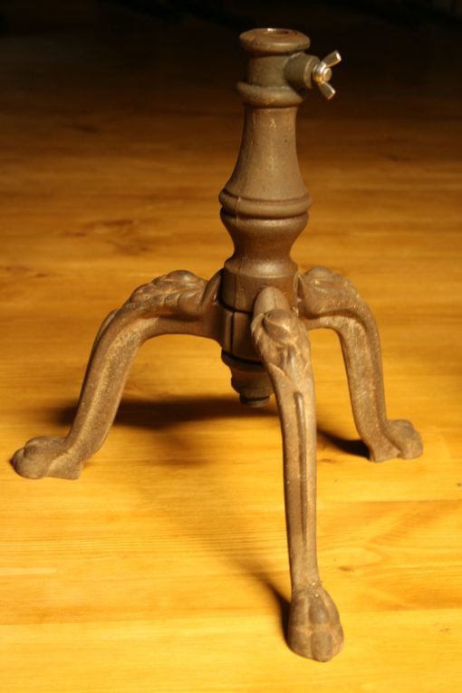 Vintage Pair of Cast Iron Stands for Shop Mannequins