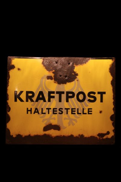 Information signboard "Kraftpost"